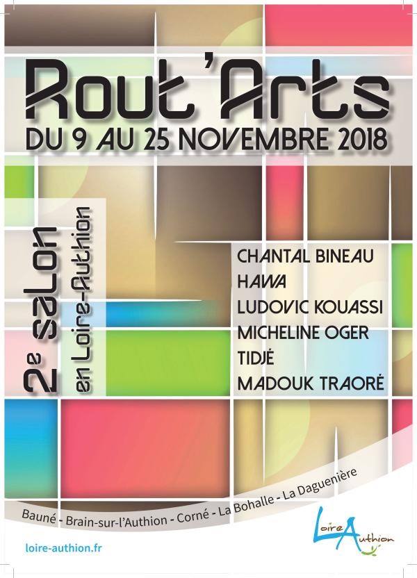 Exposition du 9 au 25/11/2018 , La Daguenière 49