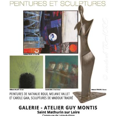  Exposition 2017 galerie guy montis peinture sculpture