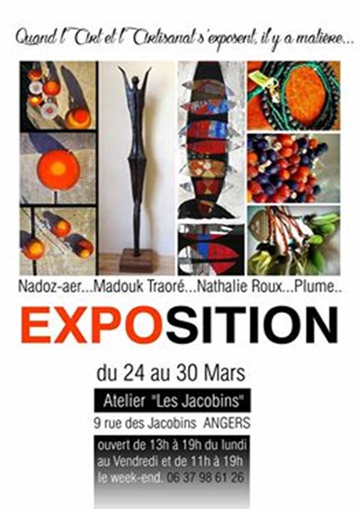 exposition angers Galerie des Jacobains